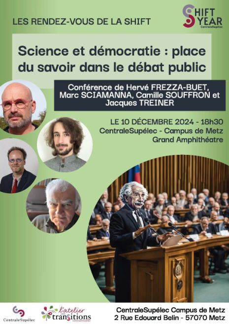 Science et démocratie : place du savoir dans le débat public